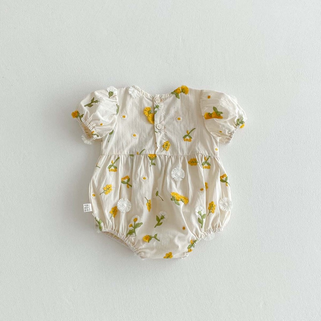 อิน ฤดูร้อนเด็กสาว ชุดรอมเปอร์ น่ารักเดซี่น้อยแขนสั้น ชุด ทารกเสื้อผ้า 0-2 ปี - รูปที่ 6