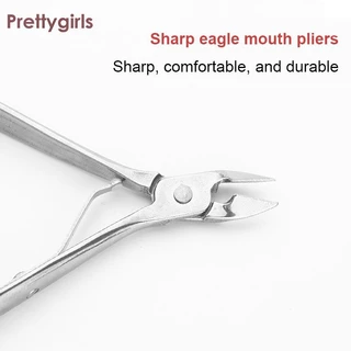PY.thartile Cuticle Nippers คีมตัดหนังกําพร้าสแตนเลสด้ามยาว Paronychia Forceps-PY