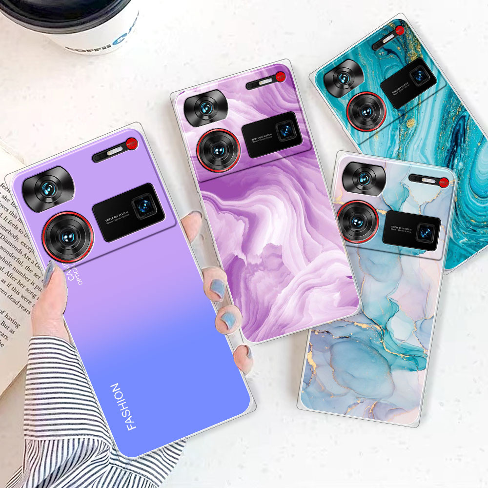 สําหรับ ZTE Nubia Z60 Ultra Case Clear กันกระแทกสําหรับ Nubia Z60 Ultra Soft ซิลิโคนเคสโทรศัพท์สําหร