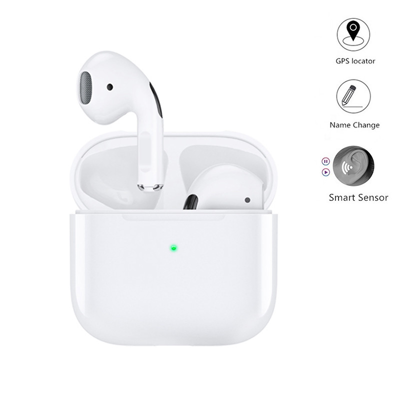 Pro 4 หูฟังไร้สาย TWS สเตอริโอบลูทูธ 5.3 ชุดหูฟังเพลง Hifi Earburd พร้อมที่อุดหู usb ไร้สาย Headphoens กีฬา