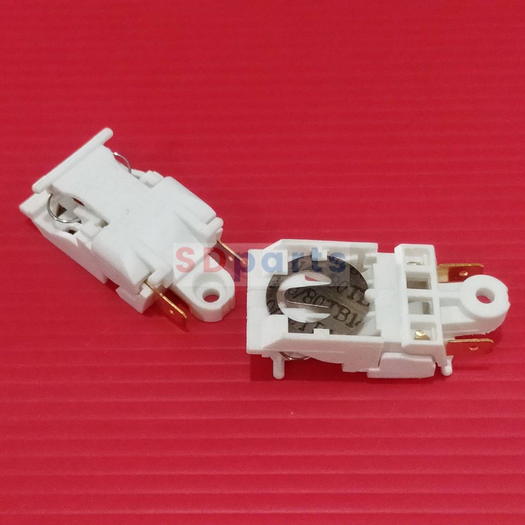เทอร์โมสตัท สวิทช์ กาต้มน้ำ กาน้ำร้อน Thermostat Electric kettle Switch XL 16A 250V #QC-588A ขาว (1 ตัว)