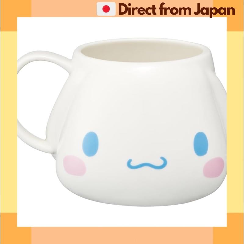 [Cinnamoroll][จัดส่งญี่ปุ่น] Skater Ceramic Mug Cup 390Ml Die-Cut Sanrio Character Chmgd4-A