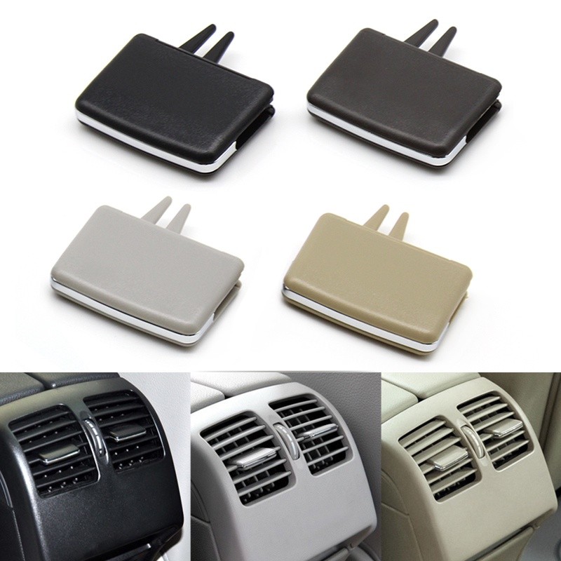 ด้านหลังเครื่องปรับอากาศ AC Vent Outlet Tab คลิปชุดซ่อมสําหรับ Mercedes Benz W204 C X204 GLK 180 200