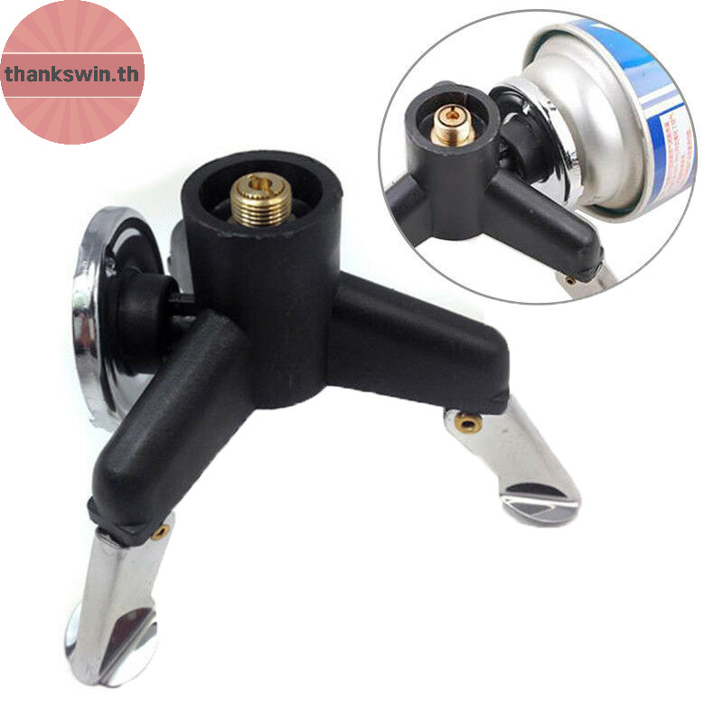 Thankswin Outdoor Camping แก๊สการใช้กระป๋องเตาสามารถ Burner ขาตั้งกล้องอะแดปเตอร์แปลง th