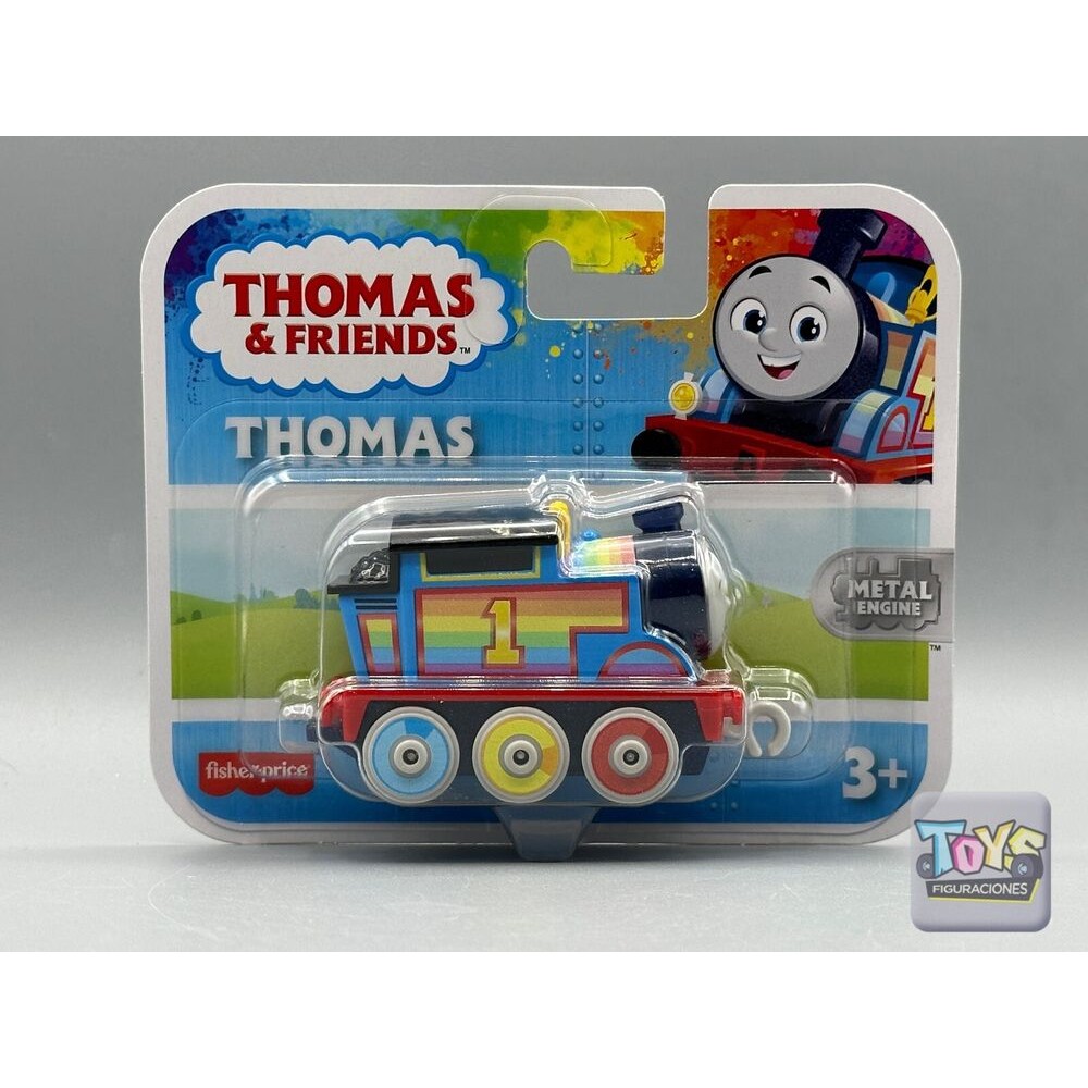 Thomas & Friends Rainbow THOMAS เครื่องยนต์โลหะ Fisher Price ใหม่