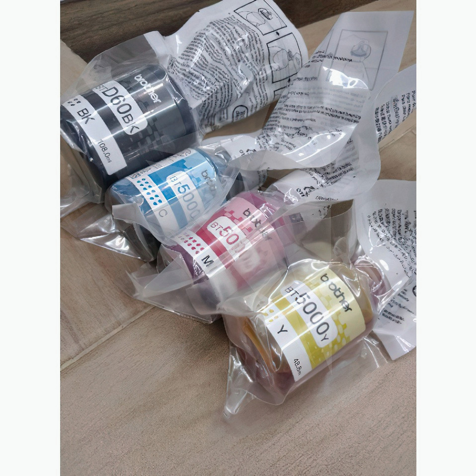 แท้100% Brother หมึก BT-D60BK, BT5000C/M/Y 4สี DCP-T220 T310 T420W T510W T520W T710W T720W T820W