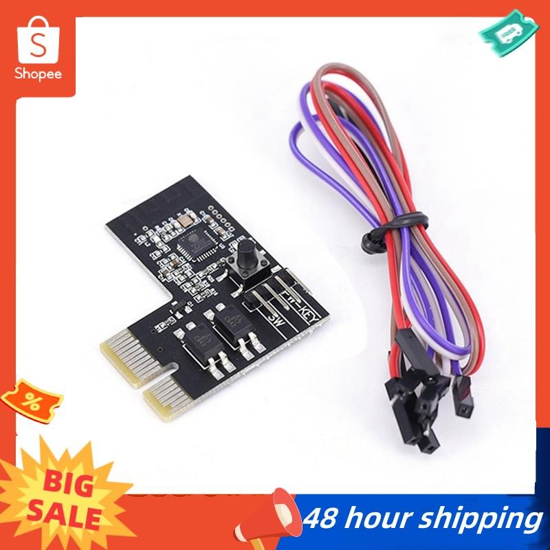 พร้อมสต็อก คอมพิวเตอร์ Remote Switch Wifi Smart PC Start Up Card Startup Card ทํางานร่วมกับ Sinilink Smart Home สําหรับ Arduino
