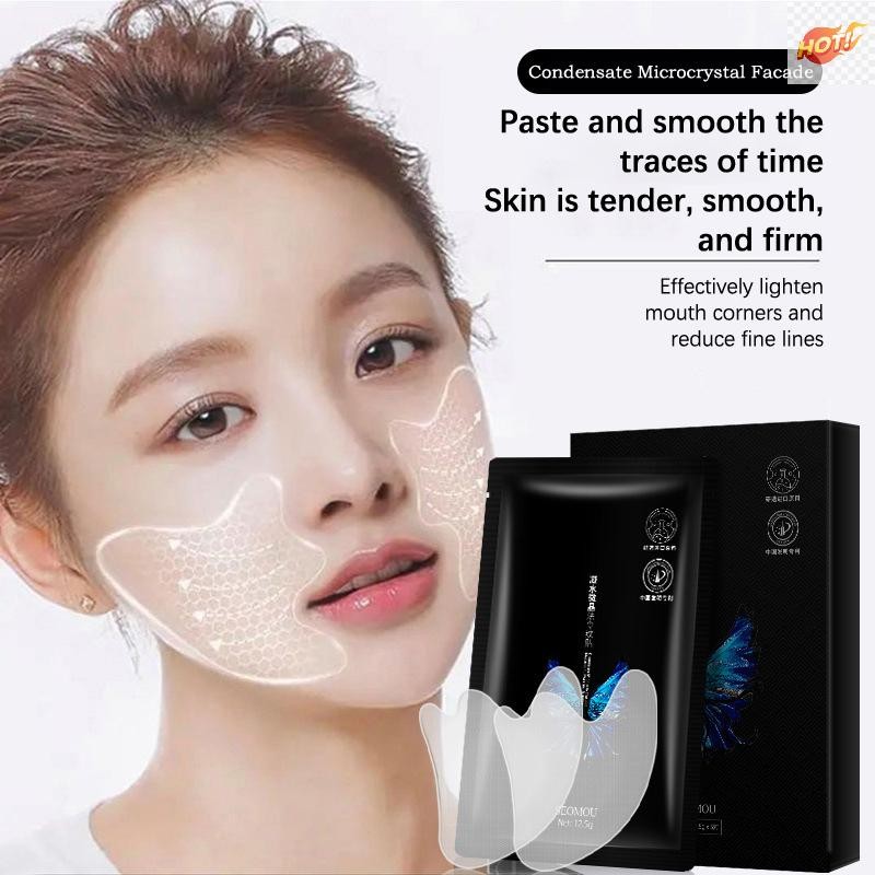 Meet 5PCS Anti wrinkle Aging Face Sticker Eye Mask หน้าผากคอ Anti-wrinkle Patch TH