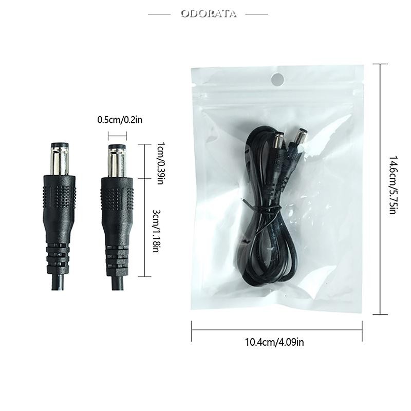 [กลิ่น] 1/1.5ม ชาร์จเครื่องขัดเล็บสายเชื่อมต่อจับสําหรับพอร์ตสองหัวอุปกรณ์แต่งเล็บใหม่ - รูปที่ 3