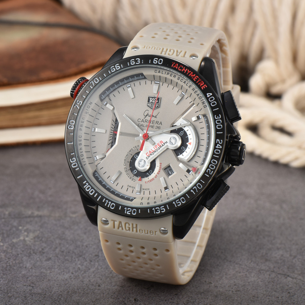 Tag TAG Howard Quartz Movement Creative Casual Dial แฟชั่นที่ไม่ซ้ํากันนาฬิกาข้อมือนาฬิกา