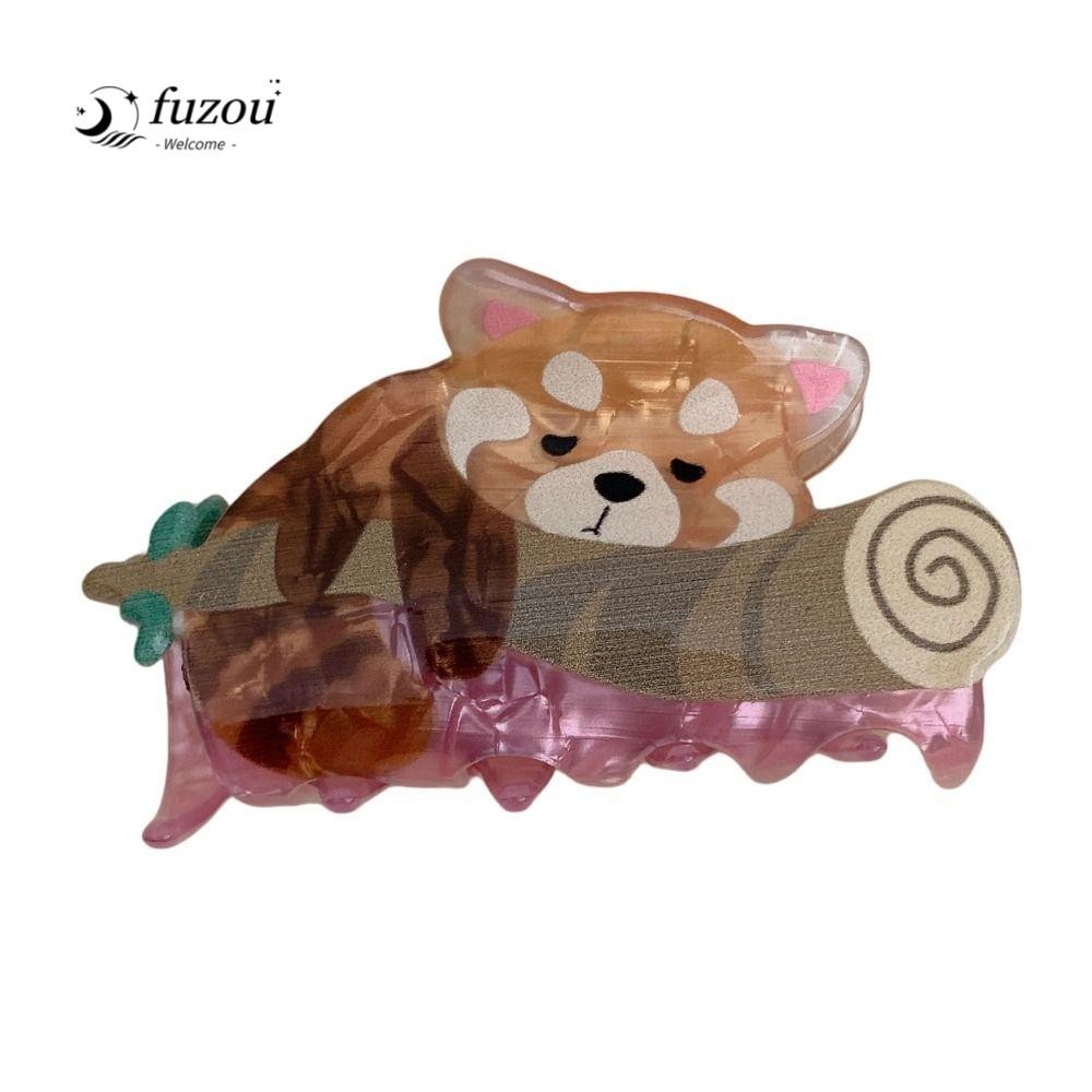 Fuzou Koala Hair Claw, Sea Creature Bear Animal Hair Clip, Cute Cartoon Acrylic Hair Accessories Big Shark Clip Daily