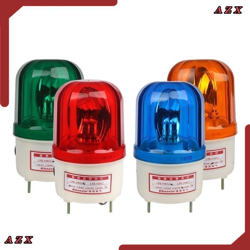 ไฟไซเรน ไฟฉุกเฉิน มีไฟ มีเสียง  LTE-1101J 12v 24v 220vพร้อมส่งออกบิลได้