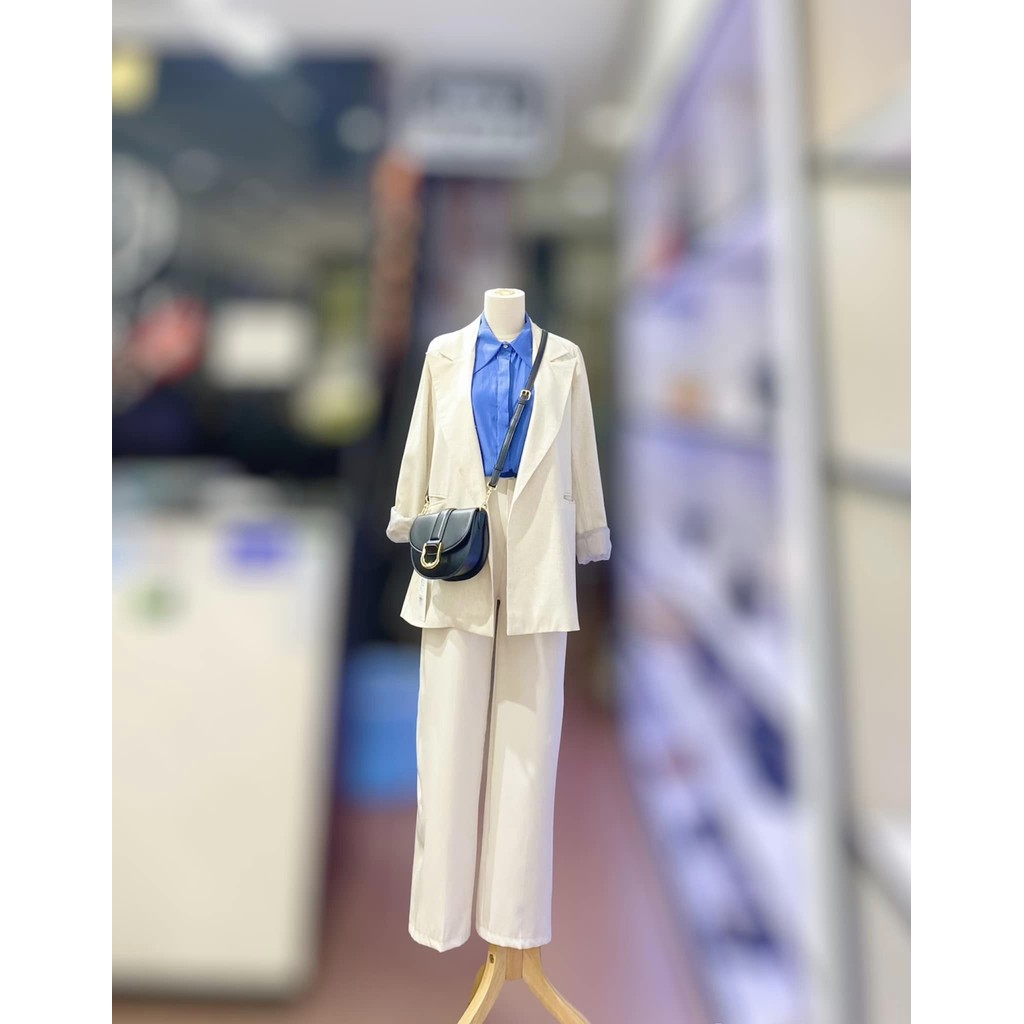 กางเกง ZR ขาตรง 2 ปุ่ม Q88