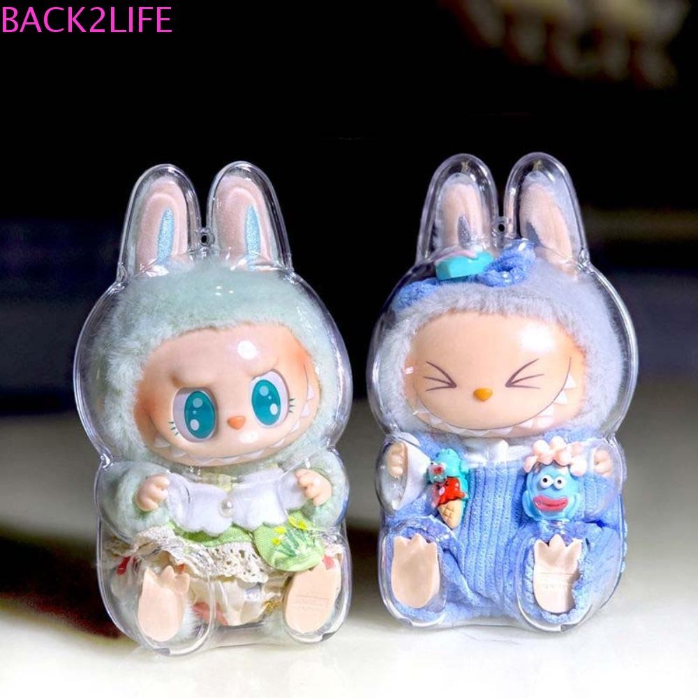 กลับ2ชีวิต ลาบู เปลือกป้องกัน,กันน้ําป้องกันการสูญหายนั่งลง ลาบู ถุงเก็บ, สะสม ชาวนา กันฝุ่นแบบพกพาโปร่งใสฝุ่นทุกวัน