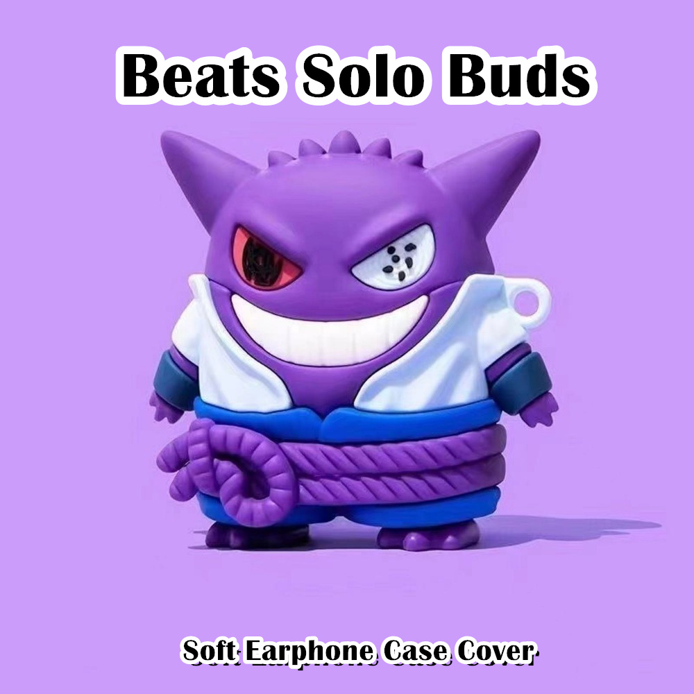 คุณภาพสูงสําหรับ Beats Solo Buds Case Casing Soft Silicone Headphone Case Super Cool Cartoon