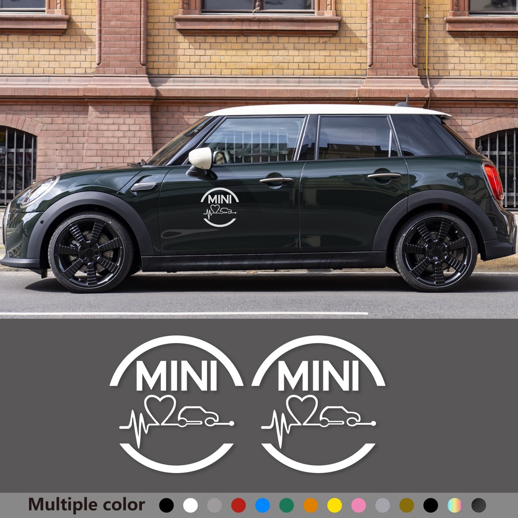 MINI COOPER stickers COUNTRYMAN CLUBMAN car door love decoration stickers F55 F56 F54 F60 R56 R52 R5