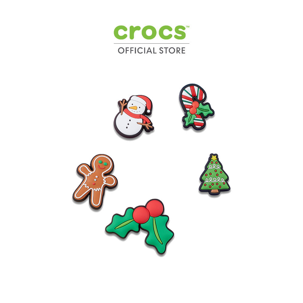 CROCS ตัวติดรองเท้า JIBBITZ™ ICONIC CHRISTMAS 5 PACK รุ่น 10014335