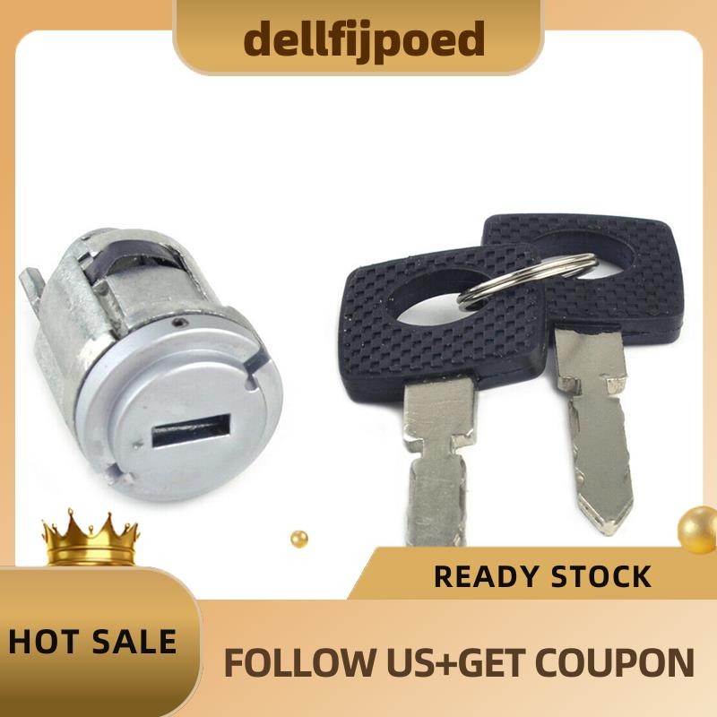 dellfijpoedCar Lock สวิตช์กระบอกพร้อมกุญแจ 1264600604 1264600304 สําหรับ Mercedes Benz W124 C124 W20