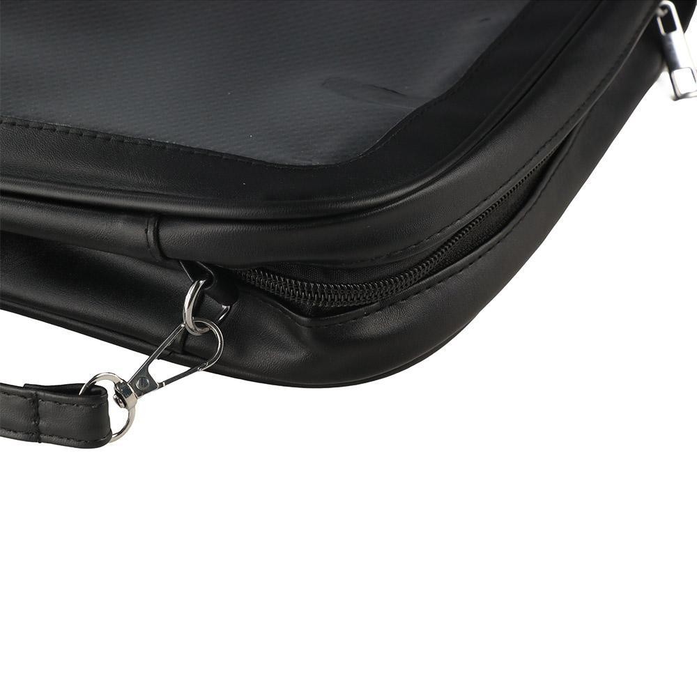 Adamesuo สีทึบ Itabag, กระเป๋าซิป PU กระเป๋าโปร่งใส, มัลติฟังก์ชั่ผ้าฝ้ายตุ๊กตากระเป๋ากระเป๋าสตางค์กระเป๋าสะพายกระเป๋าเดินทาง
