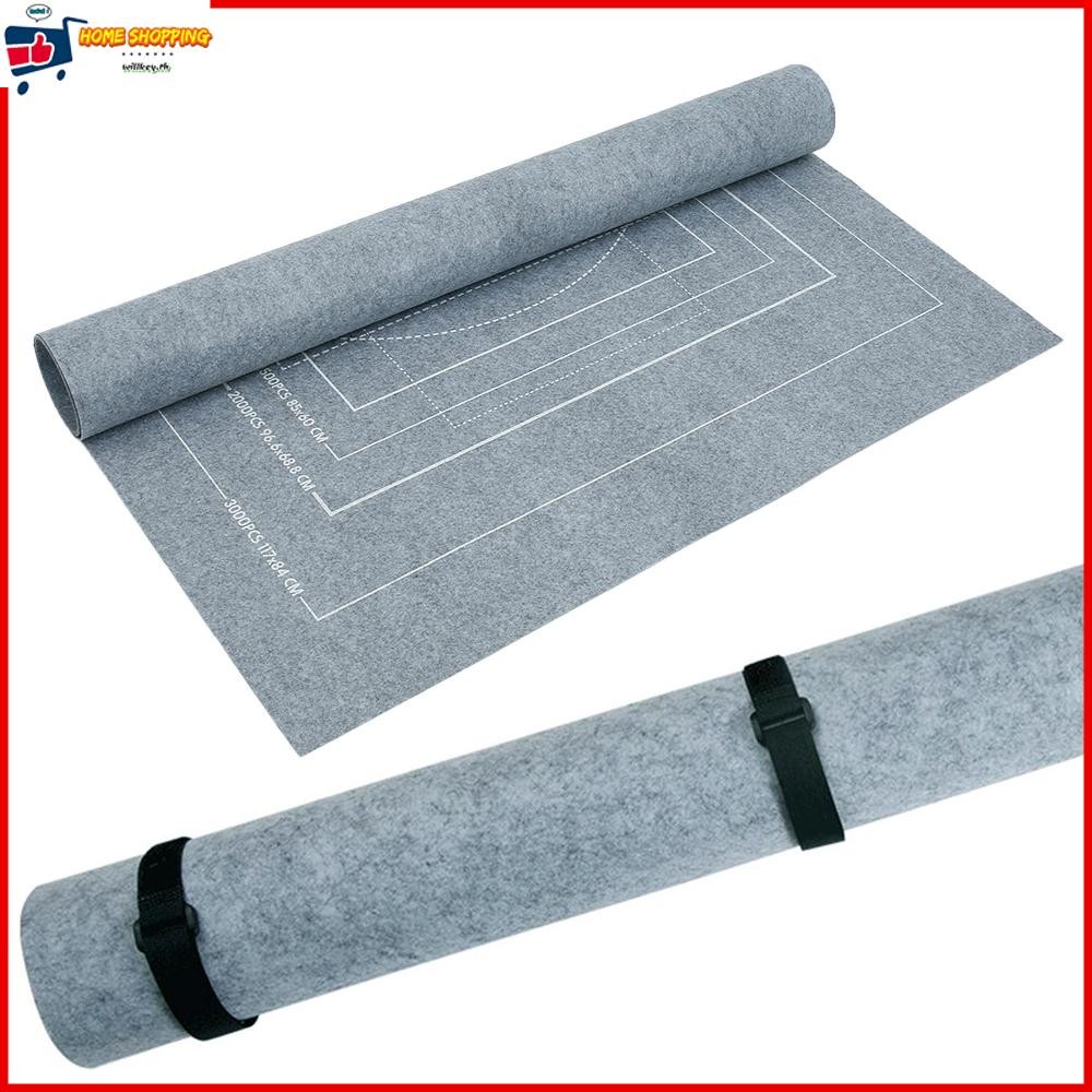 เสื่อปริศนา อุปกรณ์จิ๊กซอว์ Roll-Up Puzzle Underlay Felt Cloth แผ่นรองปริศนาอุปกรณ์เสริมจิ๊กซอว์ปริศนาม้วนขึ้นซ้อนทับผ้าสักหลาด