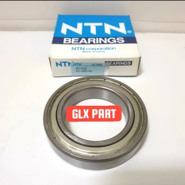 BEARING 6010 ZZ NTN IRON CAP DIMENSIONS 50x80x16MM