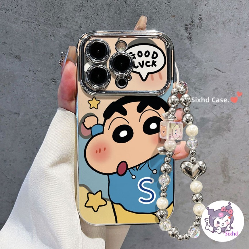 สําหรับoppo A18 A57 A58 A77s A95 A54 A38 A15 A5s A3s A16 A17 A12 A55 A53 A33 A32 A5 A9 A78 A74 A96 A93 A92 A52 ชินจังเคสโทรศัพท์