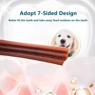 😺ขนมขบเคี้ยวสำหรับสัตว์เลี้ยง สัตว์เลี้ยงกัดฟัน Stick อาหารปากสำหรับสุนัข