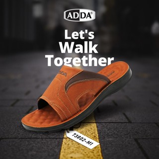 ADDA PU รุ่น 73802 (ไซส์ 39-45) รองเท้าแตะลำลองแบบสวม นุ่ม เ…