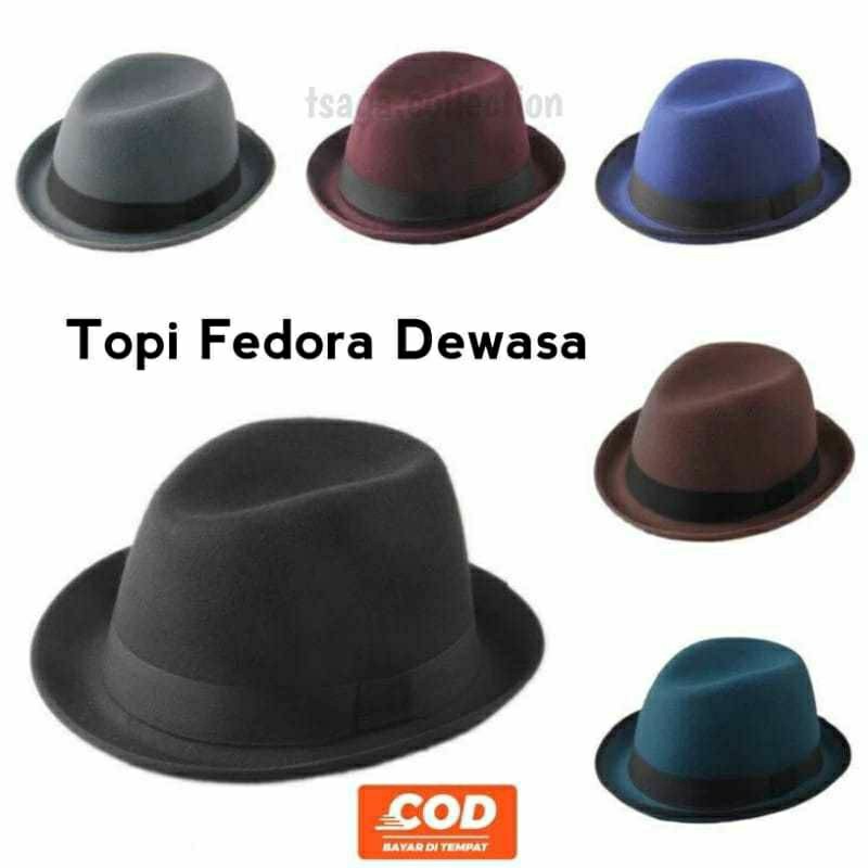 หมวก fedora ลาย panama / หมวก fedora ลาย panama หมวก tompi หมวก laken fedora