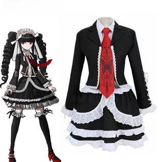 ใหม่ Danganronpa คอสเพลย์ ชุด Lolita_cosplay ลุค Tiya แม่บ้า…