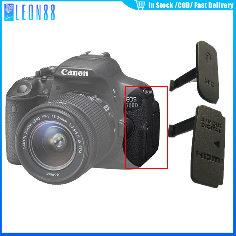 ฝาครอบด้านล่างประตู แบบยาง USB รุ่นกล้อง Canon 550d 700d 1100d บริการหลังการขายดี