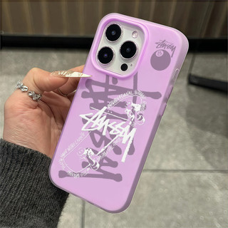 สต๊อกไทย เคสสำหรับไอโฟน13 ลายแบรนด์เนม ไฮโซ เคสด้านครอบสองชั้นสีสัน For IPhone13 11 12 14PLUS 6/7/8 15 16Pro MAX X XS XR