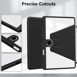009.เคส สำหรับ ออปโป้ แพด เอสอี Smart Case for OPPO Pad SE 11 2025 เคส หมุนได้360 องศาหมุน หลังโปร่งใส มีช่องใส่ปากกา