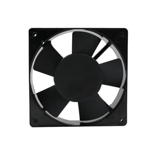 พัดลมระบายความร้อน พัดลมตู้RACK 12ซม.220-240V+ตะแกรง 2550รอบ/นาที ลม2.3m³/นาที พร้อมปลั๊ก สำหรับตู้เซิร์ฟเวอร์-เครือข่าย