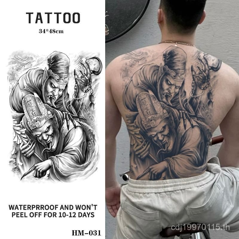 รอยสักชั่วคราวแบบกันน้ํา 30 วัน Venus Full Leg Snake Strap Gel Scan Tattoo Sticker