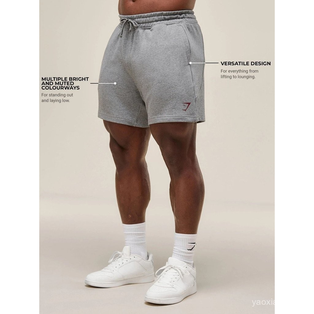 GYMSHARK กางเกงขาสั้นผู้ชาย POWER ขนาด 5 นิ้ว