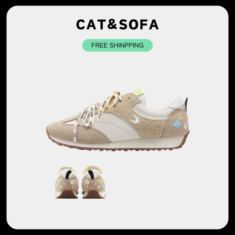 CAT&SOFA [พร้อมส่ง] Cat and Sofa Cortez รองเท้ากีฬา Sneakers Chestnut Jogging Breathable Outdoor Spo