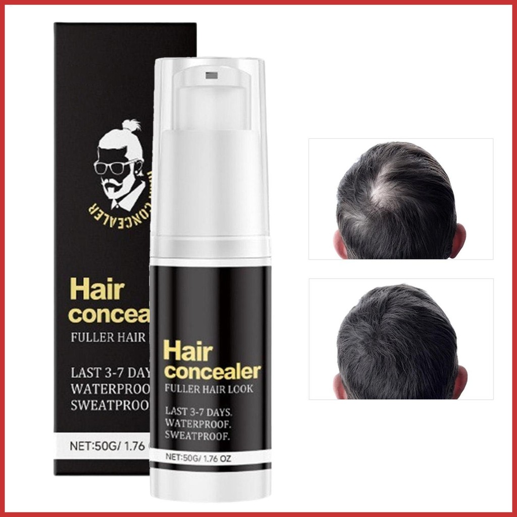 คอนซีลเลอร์หนังศีรษะสําหรับผมบางกันน้ําผม Fillup 50g Root Coverage Hairline คอนซีลเลอร์ Touch-Up Ful