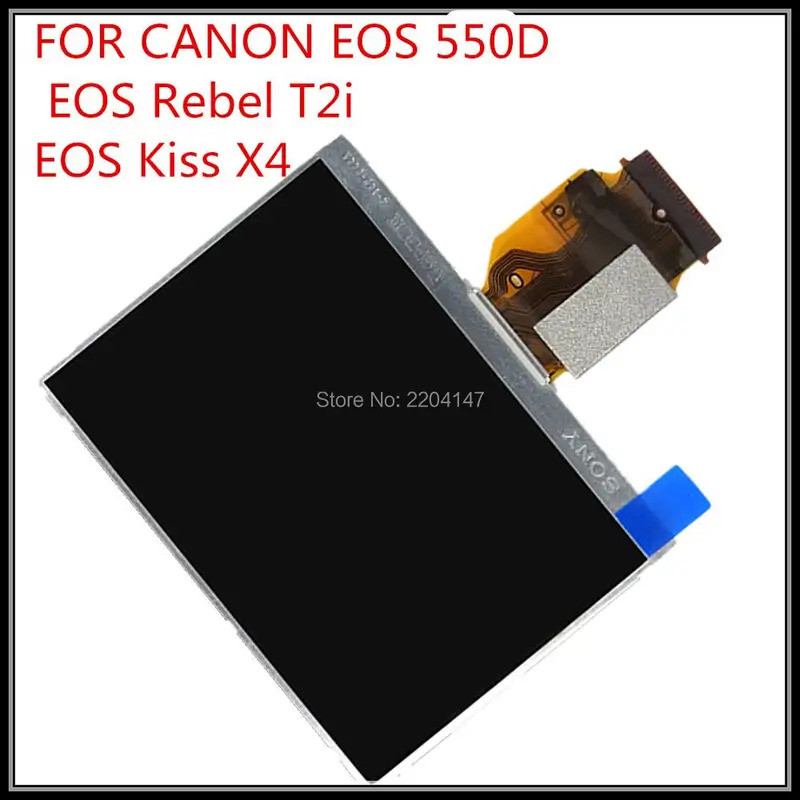 ใหม่ Original SLR 550D จอแสดงผล LCD สําหรับ CANON EOS 550D EOS550D lcd พร้อม Backlight กล้องอะไหล่ซ่
