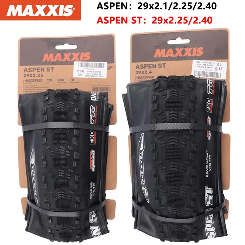 MAXXIS Aspen ST Original XC ยางสำหรับเสือภูเขา สูญญากาศและป้องกันการเจาะ ขนาด 29x2.1/2.25/2.4