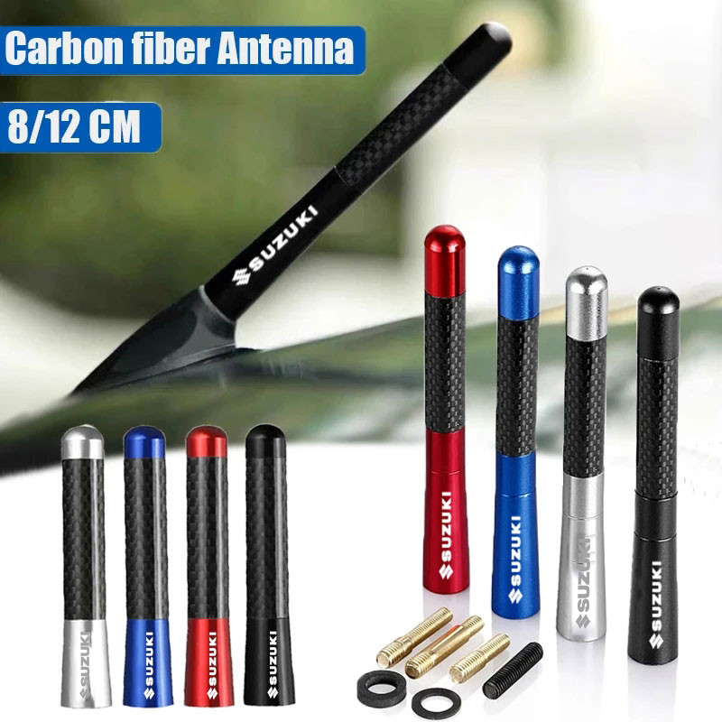 8 ซม./12 ซม.รถวิทยุเสาอากาศหลังคาสัญญาณรับสําหรับ Suzuki Satria Fu Spin Raider 150 Swift Panther FR8