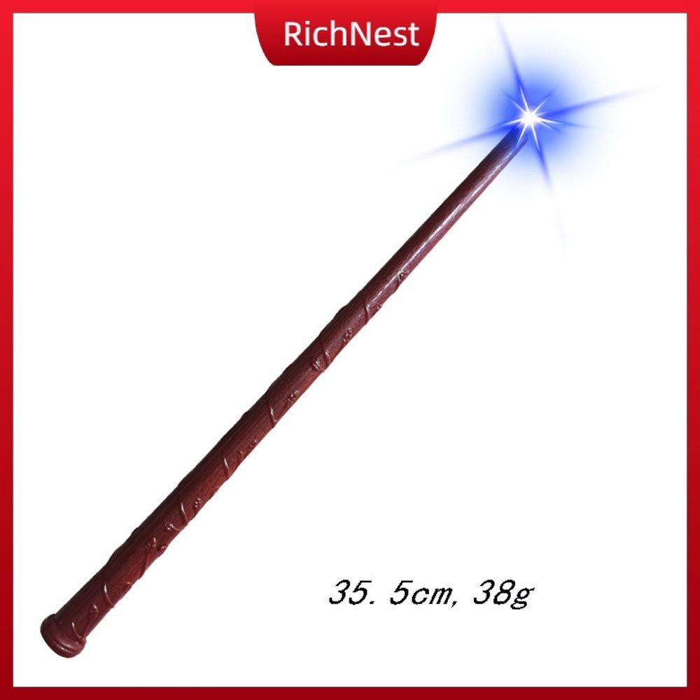 【มีสินค้า】ไม้กายสิทธิ์ที่ปลอดภัยและเชื่อถือได้ ไม้เท้าวิเศษสำหรับพ่อมด ใช้งานได้หลากหลาย ของเล่นเด็ก ของขวัญวันเกิด ไม้กายสิทธิ์แม่มดจับง่าย ดึงดูดความสนใจของผู้คน 【RichNest】