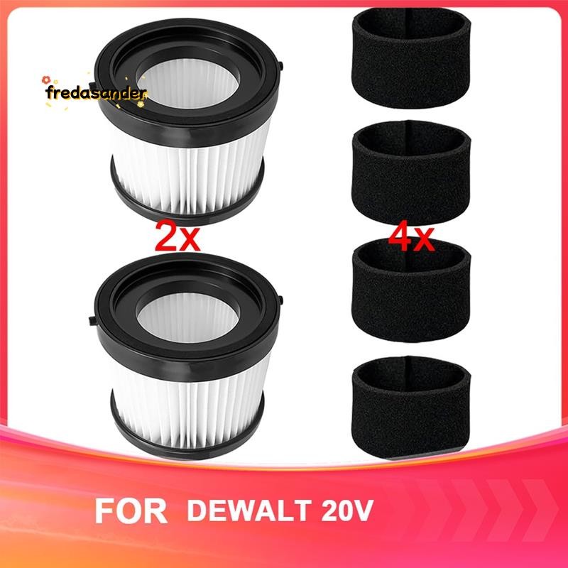 DCV5011H เปลี่ยน HEPA Filter สําหรับเครื่องดูดฝุ่นไร้สาย 20V DCV501HB พร้อมตัวกรองแขนโฟม
