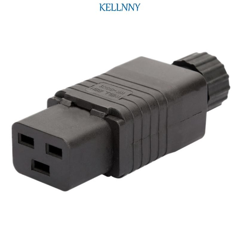 Kelln 250VAC 320 C 19 ปลั๊ก Conector IEC Conector Plugue หญิง Converable ซ็อกเก็ต