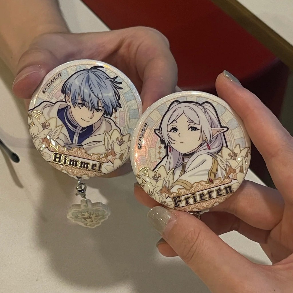 < Frieren: Beyond Journeys End > Burial Frieren อะนิเมะสินค้าสองมิติตกแต่งของขวัญ Simmeier Bar Badge