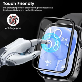 1-3PCS ฟิล์มเซรามิคคุณภาพสูงสําหรับ Huawei Watch Fit 3 4 Pro 5 5pro ป้องกันโค้งฟิล์มเซรามิคบน Fit3 ติดตั้งง่ายอุปกรณ์เสริม