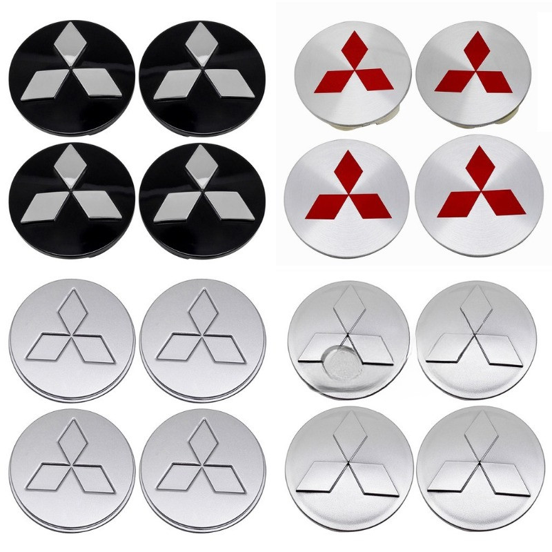 4pcs รถศูนย์ล้อ Hub Caps ฝาครอบ Auto Emblem Badge ล้อขอบ Hub Cap Trim Car Care อุปกรณ์เสริมเหมาะสําห