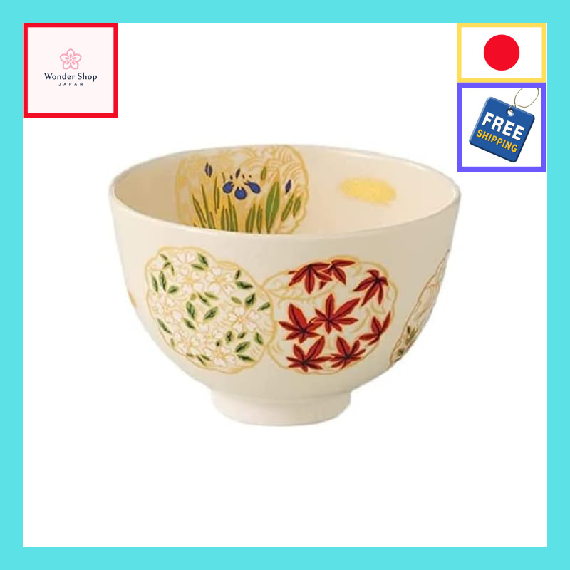 Ale-net Matcha Bowl W12.5×D12.5×H7.8cm Kinsen Design.【Authentic Japan】
