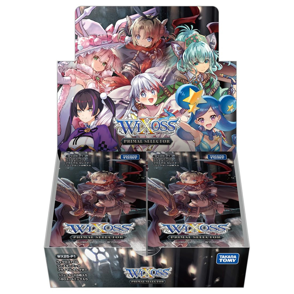 【Direct from Japan】ทาการะโทมิ (TAKARA TOMY) วิกครอส WX25-P1 TCG บูสเตอร์แพ็ค PRIMAL SELECTOR BOXLimi