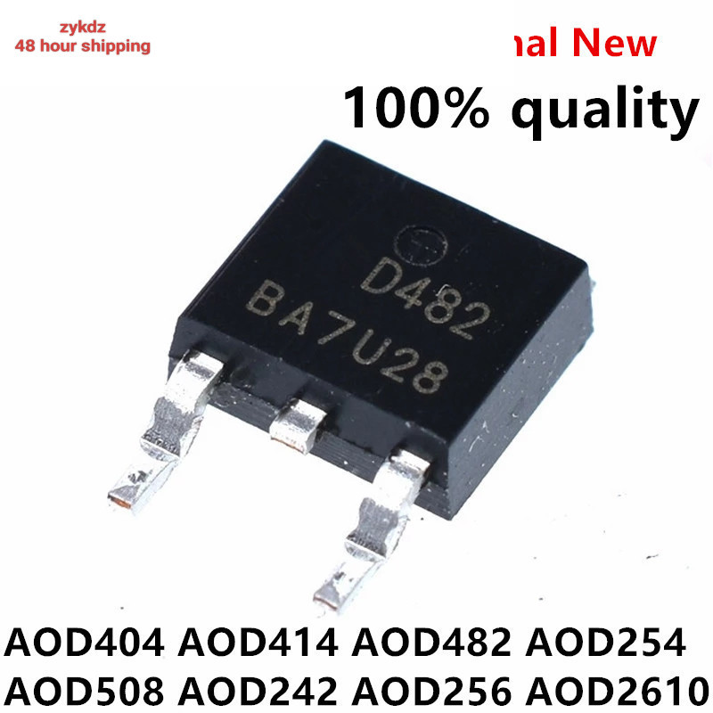สินค้าใหม่10PCS AOD404 D404 AOD414 D414 AOD508 D508 AOD482 D242 AOD2610 D2610 AOD25417 D417 D417